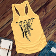 Load image into Gallery viewer, Arrow and Feathers Women's Tank Top