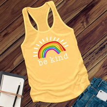Load image into Gallery viewer, Be Kind Rainbow Women's Tank Top