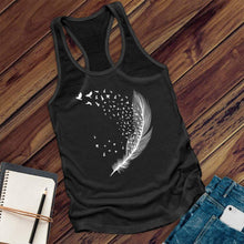 Load image into Gallery viewer, Bird Feather Women's Tank Top