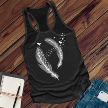 Load image into Gallery viewer, Bird Feathers Women's Tank Top