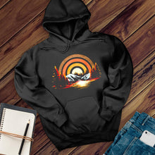 Load image into Gallery viewer, Retro Sun Mountain Hoodie