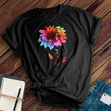 Load image into Gallery viewer, Be Kind Sunflower Tee