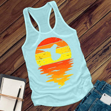 Load image into Gallery viewer, Hummingbird Sunset Women's Tank Top