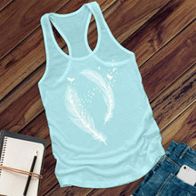 Load image into Gallery viewer, Bird Feathers Women's Tank Top