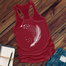 Load image into Gallery viewer, Bird Feather Women's Tank Top