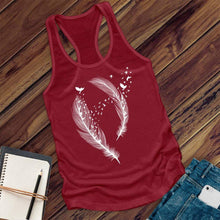 Load image into Gallery viewer, Bird Feathers Women's Tank Top