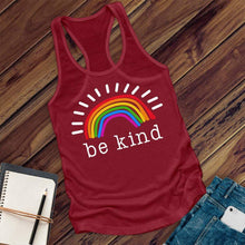 Load image into Gallery viewer, Be Kind Rainbow Women's Tank Top