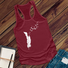 Load image into Gallery viewer, Bird's Feather Women's Tank Top