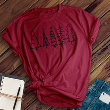 Load image into Gallery viewer, Christmas Trees Tee