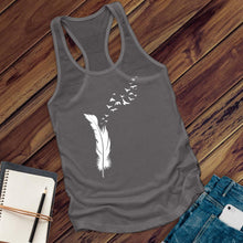 Load image into Gallery viewer, Bird's Feather Women's Tank Top