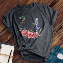 Load image into Gallery viewer, Circling Hummingbirds Tee