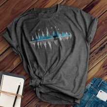 Load image into Gallery viewer, Music Sound Wave Tee