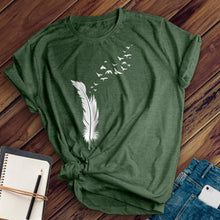 Load image into Gallery viewer, Bird's Feather Tee