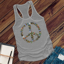 Load image into Gallery viewer, Butterfly Peace Sign Women's Tank Top