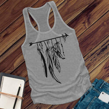 Load image into Gallery viewer, Arrow and Feathers Women's Tank Top