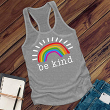 Load image into Gallery viewer, Be Kind Rainbow Women's Tank Top