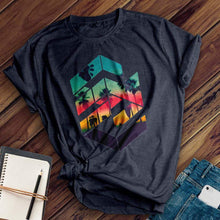 Load image into Gallery viewer, Geometric Sunset Tee