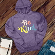Load image into Gallery viewer, Rainbow Be Kind Hoodie