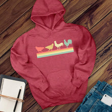 Load image into Gallery viewer, Vintage Chicken Hoodie
