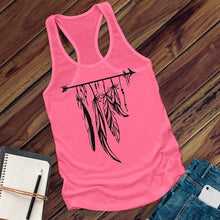 Load image into Gallery viewer, Arrow and Feathers Women's Tank Top