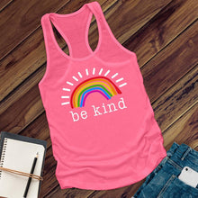 Load image into Gallery viewer, Be Kind Rainbow Women's Tank Top