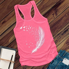 Load image into Gallery viewer, Bird Feather Women's Tank Top