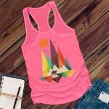 Load image into Gallery viewer, Mountain Bear And Birds Women's Tank Top