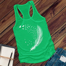 Load image into Gallery viewer, Bird Feather Women's Tank Top