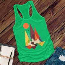 Load image into Gallery viewer, Mountain Bear And Birds Women's Tank Top