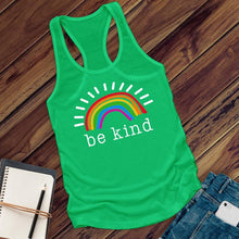 Load image into Gallery viewer, Be Kind Rainbow Women's Tank Top