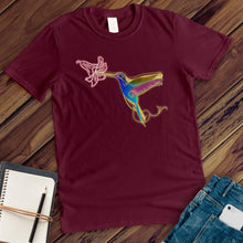 Load image into Gallery viewer, Gold Hummingbird Tee