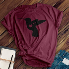 Load image into Gallery viewer, Hummingbird Heart Tee