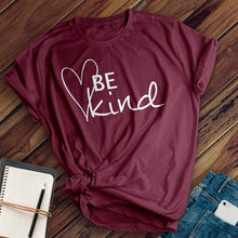 Load image into Gallery viewer, Be Kind Heart Tee
