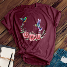 Load image into Gallery viewer, Circling Hummingbirds Tee