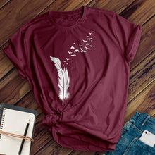 Load image into Gallery viewer, Bird's Feather Tee