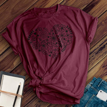 Load image into Gallery viewer, Flower Heart Tee