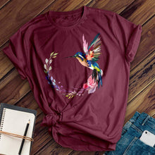 Load image into Gallery viewer, Watercolor Hummingbird Tee