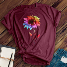Load image into Gallery viewer, Be Kind Sunflower Tee
