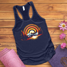 Load image into Gallery viewer, Retro Sun Mountain Women's Tank Top