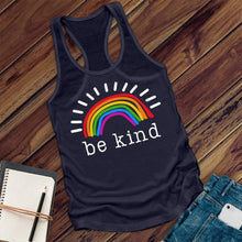 Load image into Gallery viewer, Be Kind Rainbow Women's Tank Top
