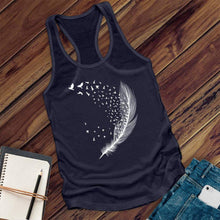 Load image into Gallery viewer, Bird Feather Women's Tank Top