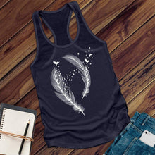Load image into Gallery viewer, Bird Feathers Women's Tank Top