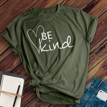 Load image into Gallery viewer, Be Kind Heart Tee