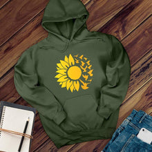 Load image into Gallery viewer, Sunflower Birds Hoodie