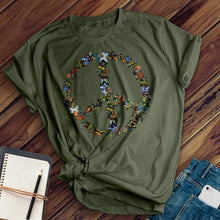 Load image into Gallery viewer, Butterfly Peace Sign Tee