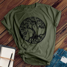 Load image into Gallery viewer, Circle Tree Of Life Tee