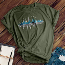 Load image into Gallery viewer, Music Sound Wave Tee