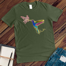 Load image into Gallery viewer, Gold Hummingbird Tee