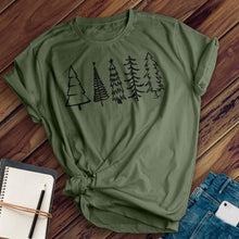 Load image into Gallery viewer, Christmas Trees Tee