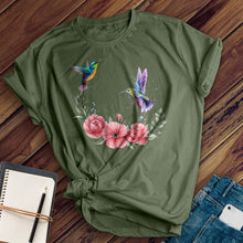 Load image into Gallery viewer, Circling Hummingbirds Tee